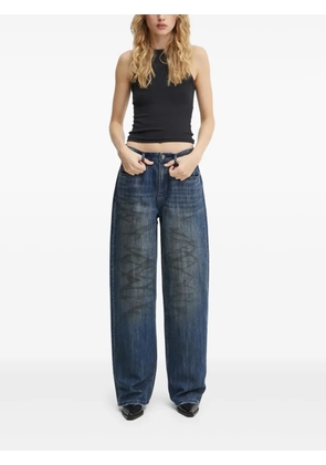 Miss Sixty distressed-wash jeans - Blue