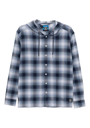 SPORT b. by agnès b. checked shirt - Blue