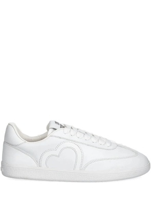 Love Moschino lace-up sneakers - White