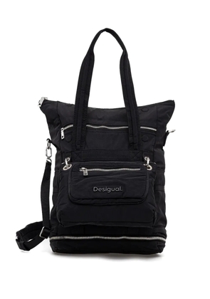 Desigual zip-fastening detachable-pouch backpack - Black