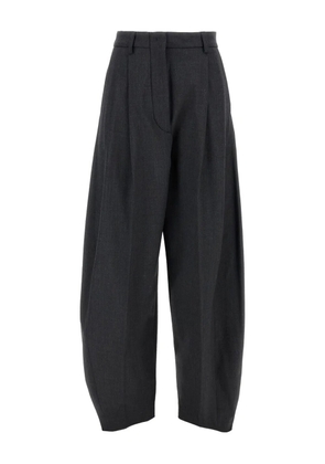 THELATEST pleated side-pocket trousers - Black