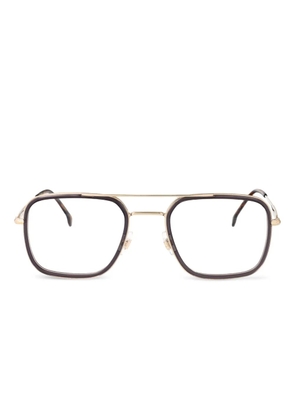 Carrera square-frame glasses - Gold