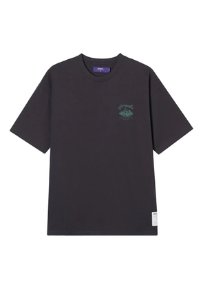 aftermaths mountain-graphic T-shirt - Grey