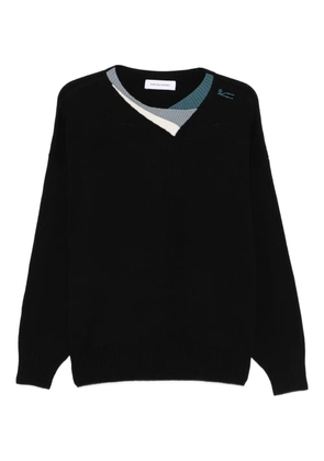 Kiko Kostadinov crew-neck sweater - Black