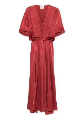 Forte Forte silk maxi dress - Red