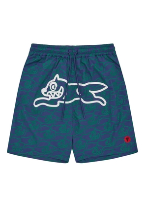 ICECREAM graphic-print swim shorts - Blue