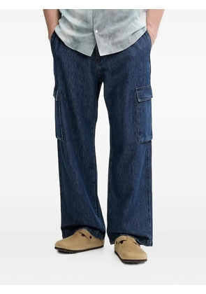 IRO cargo-pockets drawstring wide-leg jeans - Blue