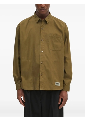 Neighborhood buttoned pocket shirt - Green