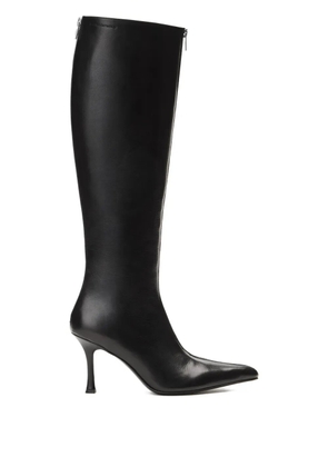 Alexander Wang 85mm Vera zip-detail pointed-toe boots - Black