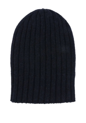 Cenere GB ribbed beanie - Blue