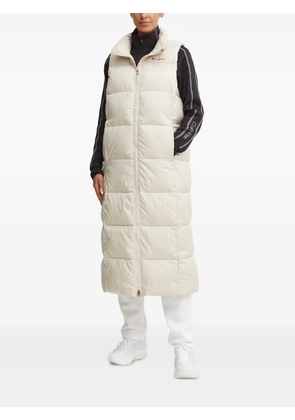Columbia quilted long gilet - Neutrals