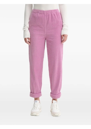American Vintage Padow corduroy elasticated trousers - Pink