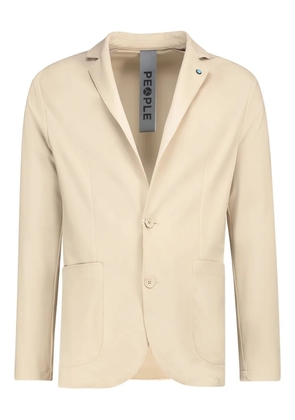 People Of Shibuya button-fastening blazer - Neutrals