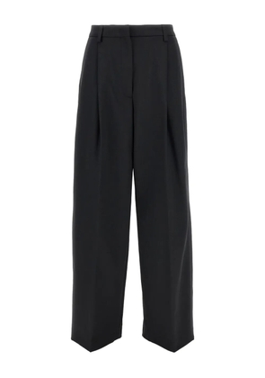THELATEST pleated high-waisted trousers - Black