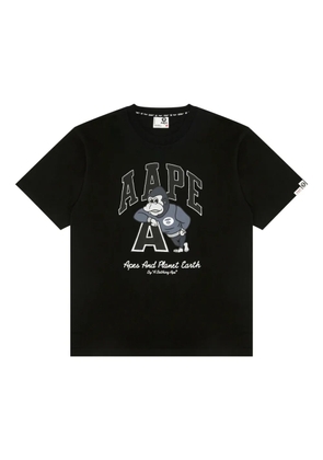 AAPE BY *A BATHING APE® ape graphic T-shirt - Black