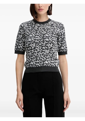 TWINSET animal-print top - Grey