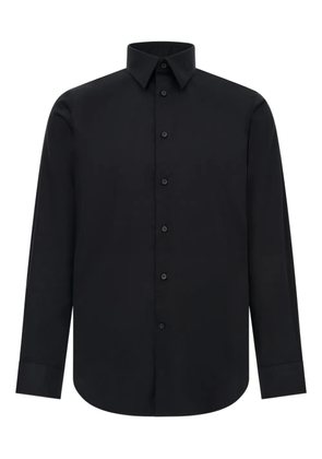 Boggi Milano spread-collar shirt - Black