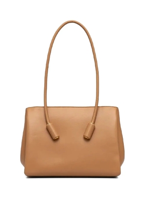 Themoirè Leila leather tote bag - Brown