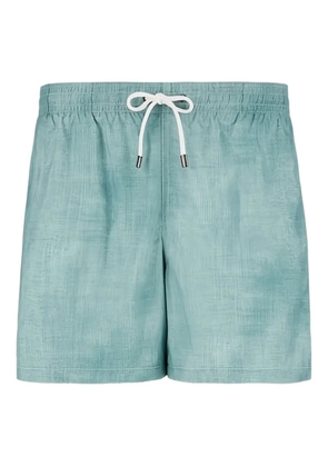 Canali drawstring swim shorts - Blue