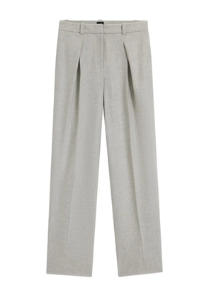 BOSS pleated-front trousers - Grey