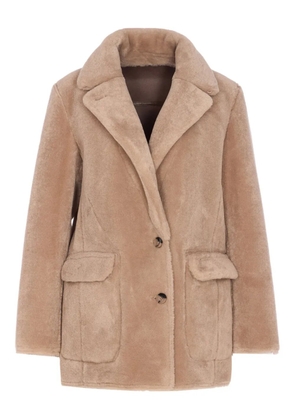 Urbancode reversible faux fur coat - Neutrals