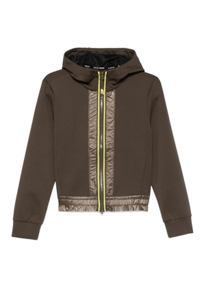 MARCCAIN quilted hooded jacket - Green
