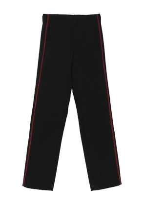 diotima side-stripe trousers - Black