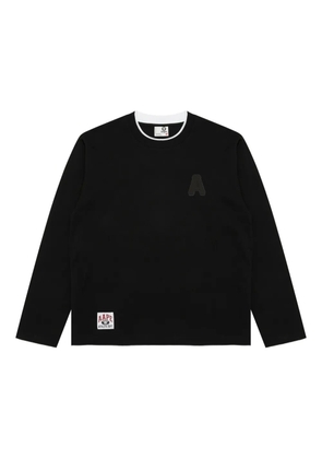 AAPE BY *A BATHING APE® crew-neck long-sleeve T-shirt - Black