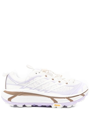 HOKA Mafate Three2 logo-print sneakers - White