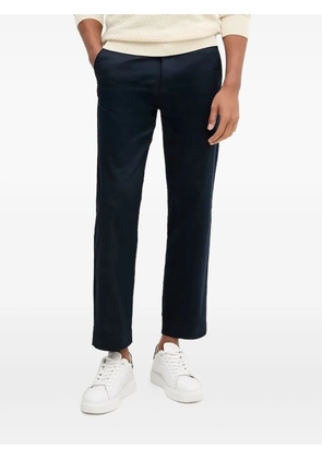 BOSS logo-plaque trousers - Blue