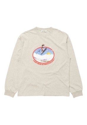 CARNE BOLLENTE long-sleeve graphic t-shirt - Grey