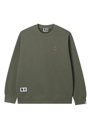 FINGERCROXX embroidered sweatshirt - Green