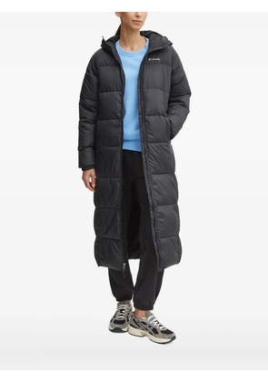 Columbia hooded quilted longline coat - Blue