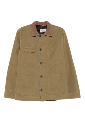CHESAPEAKES corduroy-collar jacket - Brown