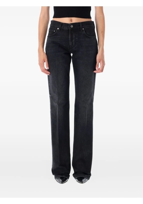 Haikure Carly mid-rise straight jeans - Black