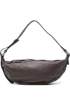 Vic Matie Abigail curved shoulder bag - Brown