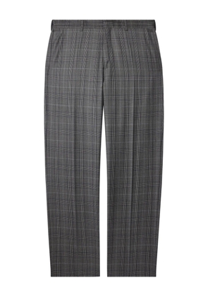 Paul Smith pleated check trousers - Grey