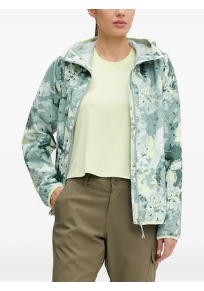 Helly Hansen floral-print hooded jacket - Green