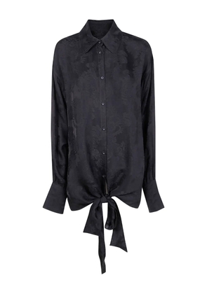 Uma Wang jacquard shirt - Black
