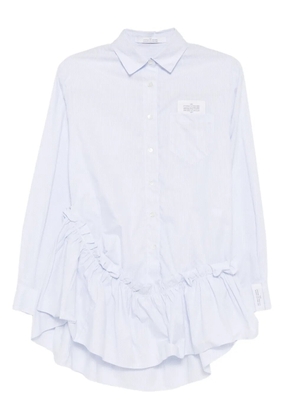 Rokh striped cotton shirt - Blue