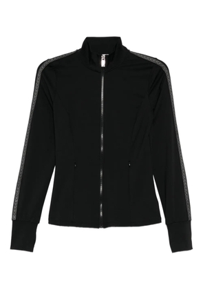 Michael Kors logo-tape jacket - Black