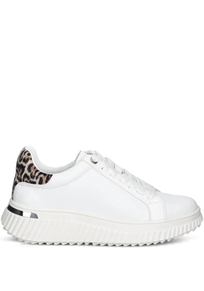 DKNY lace-up sneakers - White