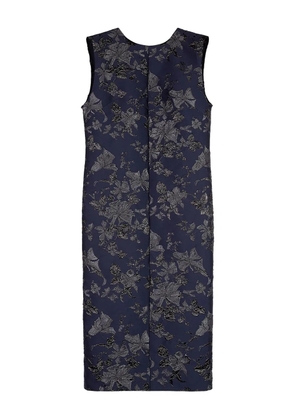 Ports 1961 floral-print sleeveless midi dress - Blue