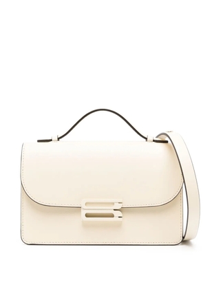 Victoria Beckham mini Dorian leather shoulder bag - White