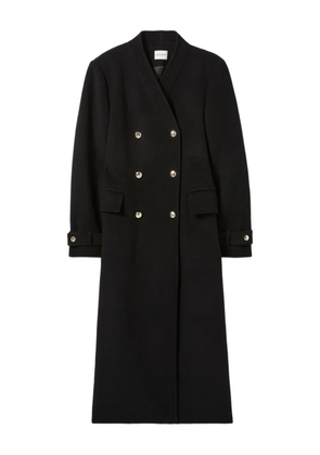 Claudie Pierlot belted double-breasted coat - Black