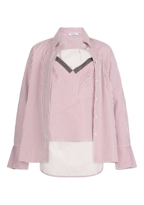 LIU JO striped shirt - Pink