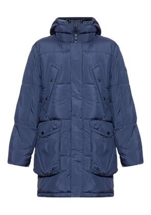 PS Paul Smith hooded padded parka coat - Blue