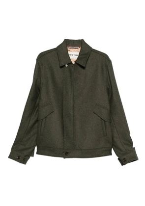 New York Resident flap-pocket jacket - Green