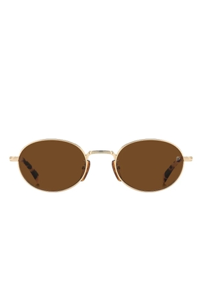 Eyewear by David Beckham round-frame sunglasses - Gold
