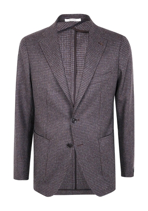 Tagliatore wool blazer - Brown